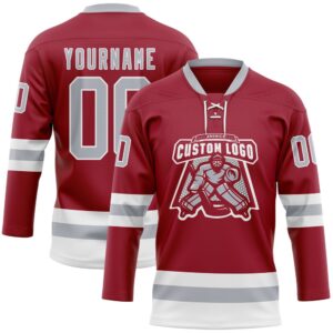 Custom Maroon Gray White Hockey Lace Neck Jersey New Hockey Jersey Personali Sport Team Jersey Shirt 2 xqd0mr.jpg