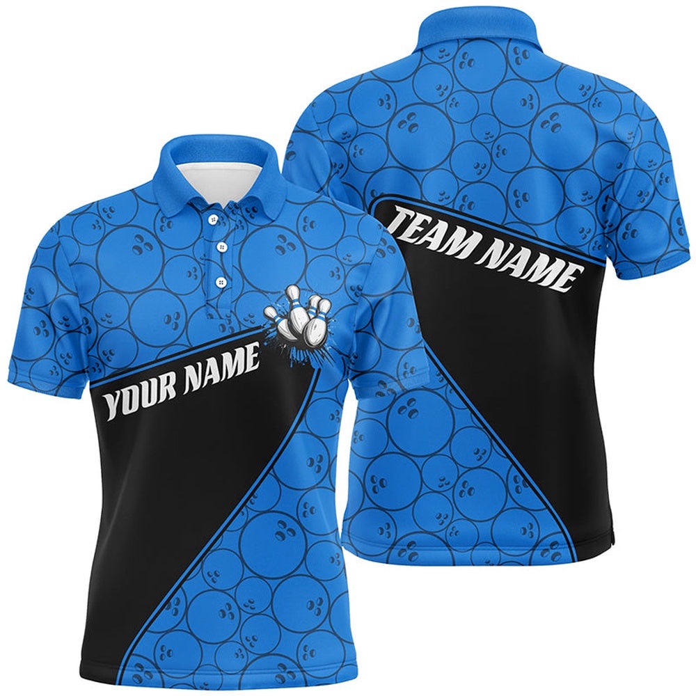Custom Multicolor Bowling Ball Pattern Team Shirts For Men And Women And Kids, Personalized Bowling Team Shirt Custom Multicolor Bowling Ball Pattern Team Shirts For Men And Women And Kids, Personalized Bowling Team Shirt