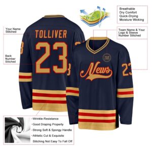 Custom Navy Old Gold Red Hockey Jersey New Hockey Jersey Personali Sport Team Jersey Shirt 3 xtihpi.jpg