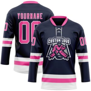 Custom Navy Pink White Hockey Lace Neck Jersey New Hockey Jersey Personali Sport Team Jersey Shirt 2 kjtt6x.jpg