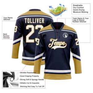 Custom Navy White Old Gold Hockey Lace Neck Jersey New Hockey Jersey Personali Sport Team Jersey Shirt 3 vzlgw7.jpg
