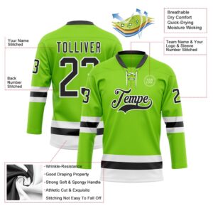 Custom Neon Green Black White Hockey Lace Neck Jersey New Hockey Jersey Personali Sport Team Jersey Shirt 3 rwbiqt.jpg