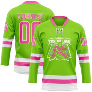 Custom Neon Green Pink White Hockey Lace Neck Jersey New Hockey Jersey Personali Sport Team Jersey Shirt 2 p6j4bp.jpg