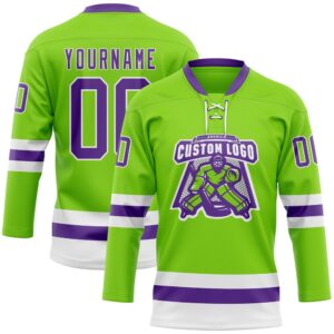 Custom Neon Green Purple White Hockey Lace Neck Jersey New Hockey Jersey Personali Sport Team Jersey Shirt 2 meust6.jpg