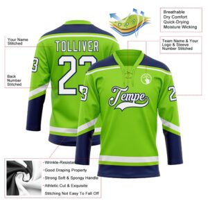 Custom Neon Green White Navy Hockey Lace Neck Jersey New Hockey Jersey Personali Sport Team Jersey Shirt 3 obfy9o.jpg