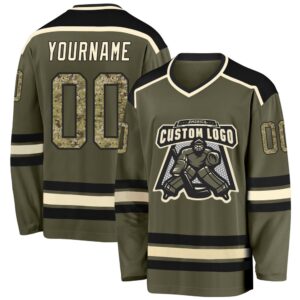 Custom Olive Camo Black Cream Salute To&hellip;