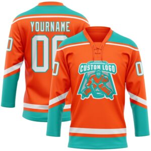 Custom Orange White Aqua Hockey Lace Neck Jersey New Hockey Jersey Personali Sport Team Jersey Shirt 2 zhn2qp.jpg