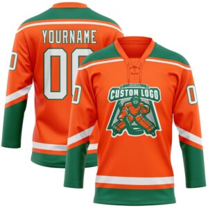 Custom Orange White Kelly Green Hockey Lace Neck Jersey New Hockey Jersey Personali Sport Team Jersey Shirt 2 tg3qvo.jpg