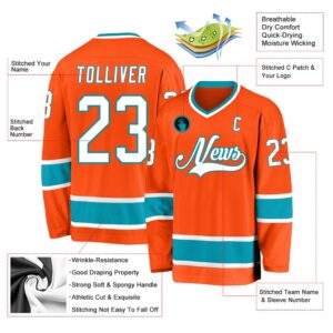 Custom Orange White Teal Hockey Jersey New Hockey Jersey Personali Sport Team Jersey Shirt 2 jnhqbd.jpg