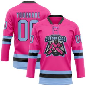 Custom Pink Light Blue Black Hockey Lace Neck Jersey New Hockey Jersey Personali Sport Team Jersey Shirt 2 lw9bfy.jpg