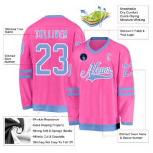 Custom Pink Light Blue White Hockey Jersey New Hockey Jersey Personali Sport Team Jersey Shirt 2 krqxix.jpg