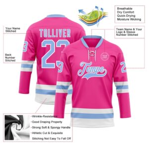 Custom Pink Light Blue White Hockey Lace Neck Jersey New Hockey Jersey Personali Sport Team Jersey Shirt 3 deymbp.jpg