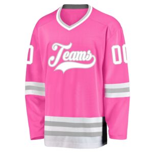 Custom Pink White Gray Hockey Jersey New Hockey Jersey Personali Sport Team Jersey Shirt 2 si7fkk.jpg