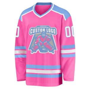 Custom Pink White Light Blue Hockey Jersey New Hockey Jersey Personali Sport Team Jersey Shirt 2 a6bda0.jpg