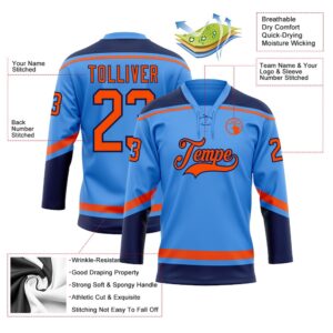 Custom Powder Blue Orange Navy Hockey Lace Neck Jersey New Hockey Jersey Personali Sport Team Jersey Shirt 3 geaokx.jpg