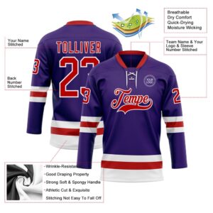 Custom Purple Red White Hockey Lace Neck Jersey New Hockey Jersey Personali Sport Team Jersey Shirt 3 xxzqjw.jpg