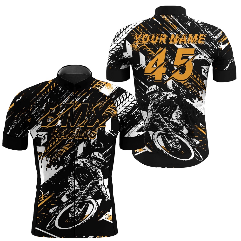Custom Racing Cycling Jersey Cycle Gear With 3 Pockets Anti Uv Full Zip Racewea, Custom Mono Cycling Jersey