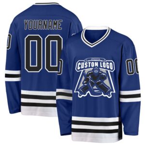 Custom Royal Black White Hockey Jersey New Hockey Jersey Personali Sport Team Jersey Shirt 2 ydcejh.jpg