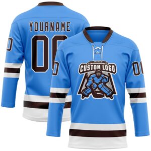 Custom Sky Blue Brown White Hockey Lace Neck Jersey New Hockey Jersey Personali Sport Team Jersey Shirt 2 nhl5vp.jpg