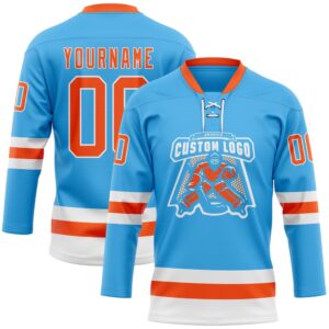 Custom Sky Blue Orange White Hockey Lace Neck Jersey New Hockey Jersey Personali Sport Team Jersey Shirt 2 oaetjo.jpg