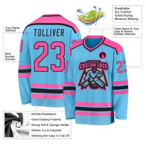 Custom Sky Blue Pink Black Hockey Jersey New Hockey Jersey Personali Sport Team Jersey Shirt 3 gfaaeo.jpg