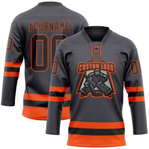 Custom Steel Gray Black Orange Hockey Lace Neck Jersey New Hockey Jersey Personali Sport Team Jersey Shirt 2 smpqum.jpg