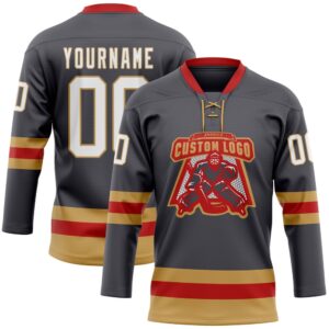 Custom Steel Gray Old Gold Red Hockey Lace Neck Jersey New Hockey Jersey Personali Sport Team Jersey Shirt 2 qussgz.jpg
