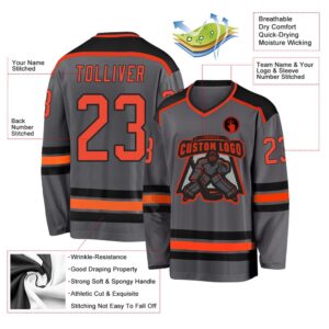 Custom Steel Gray Orange Black Hockey Jersey New Hockey Jersey Personali Sport Team Jersey Shirt 3 qq9szr.jpg