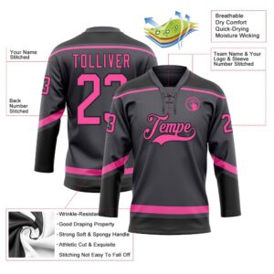 Custom Steel Gray Pink Black Hockey Lace Neck Jersey New Hockey Jersey Personali Sport Team Jersey Shirt 3 cboiv1.jpg