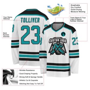 Custom White Aqua Black Hockey Jersey New Hockey Jersey Personali Sport Team Jersey Shirt 3 vinfyq.jpg