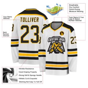 Custom White Black Gold Hockey Jersey New Hockey Jersey Personali Sport Team Jersey Shirt 3 vs7s5l.jpg