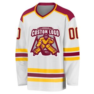 Custom White Maroon Gold Hockey Jersey New Hockey Jersey Personali Sport Team Jersey Shirt 2 j9vvui.jpg