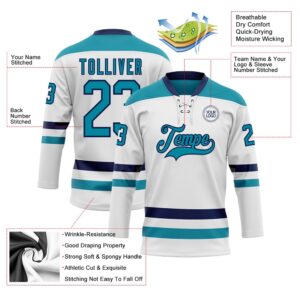 Custom White Teal Navy Hockey Lace Neck Jersey New Hockey Jersey Personali Sport Team Jersey Shirt 3 jvpjnu.jpg