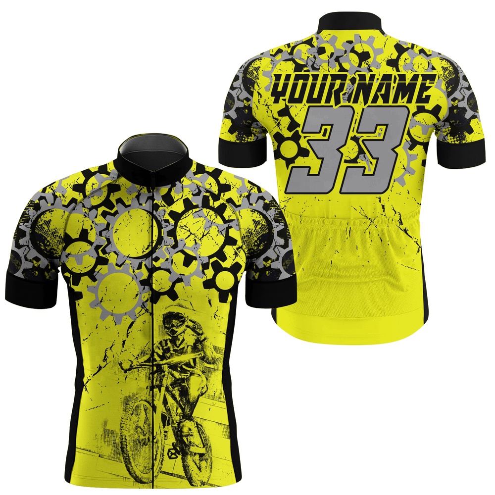 Customized Men Cycling Jersey Racing Gear Mountain Biking Extreme Enduro Road Racewear, Custom Mono Cycling Jersey