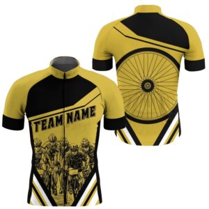 Customized Men Cycling Team Jersey Yellow Biking Athletes Racewear Anti Uv Road Racing Gear Custom Mono Cycling Jersey 2 ntitzf.jpg