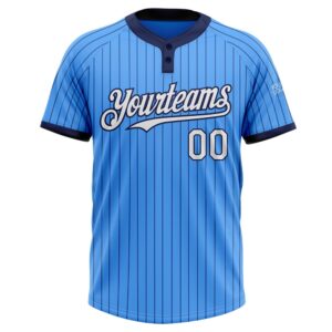 Electric Blue Navy Pinstripe White Two Button Unisex Softball Jersey Custom Team Softball Jersey 2 onvq2l.jpg