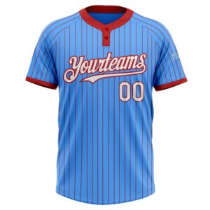 Electric Blue Red Pinstripe White Two Button Unisex Softball Jersey Custom Team Softball Jersey 2 akp3l3.jpg