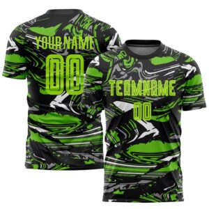 Figure Neon Green Aurora Green Sublimation Soccer&hellip;