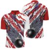 Flame Bowling Ball Blue Lightning American Flag Name Bowling Team Shirts For Men And Women, Custom Bowling Team Jersey Shirt Flame Bowling Ball Blue Lightning American Flag Name Bowling Team Shirts For Men And Women, Custom Bowling Team Jersey Shirt