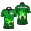 Flame Bowling Shirt Customized Orange Bowling Polo Shirt Team League Polo Bowling Shirt For Men, Personalized Bowling Team Shirt Flame Bowling Shirt Customized Orange Bowling Polo Shirt Team League Polo Bowling Shirt For Men, Personalized Bowling Team Shirt
