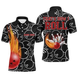 Flame Men Polo Bowling Shirt, That’S How&hellip;