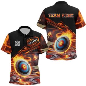 Flaming Target Archery Polo Shirts, Best Archery&hellip;