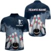 Galaxy Bowling Shirts For Men And Women, Name Flame Bowling Ball Team Jersey, Custom Bowling Team Jersey Shirt