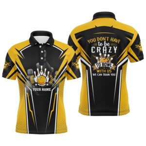 Funny Bowling Team Polo Shirts Custom You&hellip;