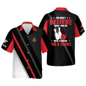 Funny Hawaiian Bowling Shirts Unisex, Custom Bowling&hellip;