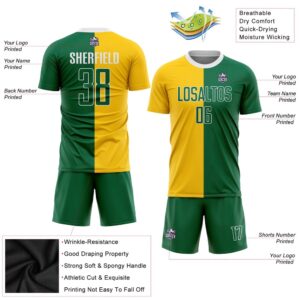 Gold Kelly Green White Sublimation Split Fashion Soccer Uniform Jersey Custom Team Soccer Jersey Shirt 3 kvkwgs.jpg