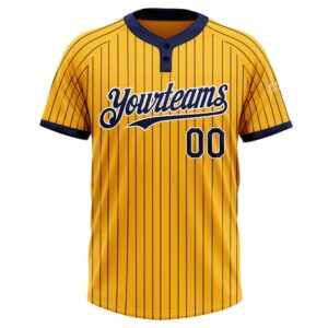 Gold Navy Pinstripe White Two Button Unisex Softball Jersey Custom Team Softball Jersey 2 kdzodo.jpg