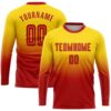 Gold Red Royal Sublimation Soccer Uniform Jersey, Custom Team Soccer Jersey Shirt