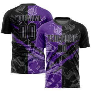 Graffiti Pattern Black Purple Gray Scratch Sublimation&hellip;