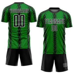 Grass Green Black White Abstract Geometric Pattern Sublimation Soccer Uniform Jersey Custom Team Soccer Jersey Shirt 2 n46cml.jpg